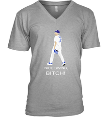 Joe Kelly Nice Swing Bitch Fight Club Mens V-Neck T-Shirt Mens V-Neck T-Shirt - VeigarTee