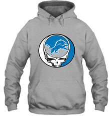 Detroit Lions Grateful Dead Steal Your Face NFL Football Adult Hoodie Sweatshirt Adult Hoodie Sweatshirt - VeigarTee
