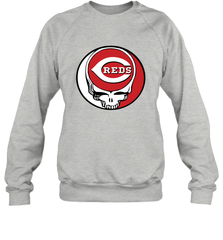 Cincinnati Reds Grateful Dead Steal Your Face Baseball Adult Sweatshirt Adult Sweatshirt - VeigarTee