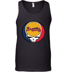 Atlanta Braves Grateful Dead Steal Your Face Baseball Mens Tank Top Mens Tank Top - VeigarTee
