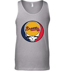Atlanta Braves Grateful Dead Steal Your Face Baseball Mens Tank Top Mens Tank Top - VeigarTee