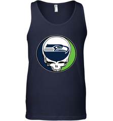 Seattle Seahawks Grateful Dead Steal Your Face NFL Football Mens Tank Top Mens Tank Top - VeigarTee