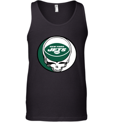 New York Jets Grateful Dead Steal Your Face NFL Football Mens Tank Top