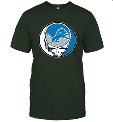 Detroit Lions Grateful Dead Steal Your Face NFL Football Mens T-Shirt Mens T-Shirt - VeigarTee