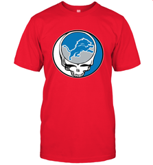 Detroit Lions Grateful Dead Steal Your Face NFL Football Mens T-Shirt Mens T-Shirt - VeigarTee