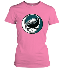 Philadelphia Eagles Grateful Dead Steal Your Face NFL Football Womens T-Shirt Womens T-Shirt - VeigarTee