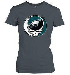 Philadelphia Eagles Grateful Dead Steal Your Face NFL Football Womens T-Shirt Womens T-Shirt - VeigarTee