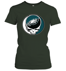 Philadelphia Eagles Grateful Dead Steal Your Face NFL Football Womens T-Shirt Womens T-Shirt - VeigarTee