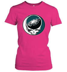 Philadelphia Eagles Grateful Dead Steal Your Face NFL Football Womens T-Shirt Womens T-Shirt - VeigarTee