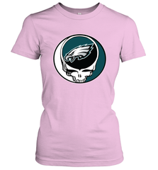 Philadelphia Eagles Grateful Dead Steal Your Face NFL Football Womens T-Shirt Womens T-Shirt - VeigarTee