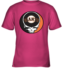 San Francisco Giants Grateful Dead Steal Your Face Baseball Youth T-Shirt Youth T-Shirt - VeigarTee