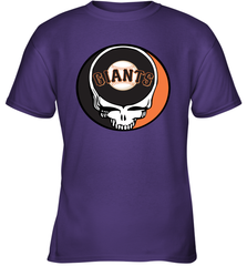 San Francisco Giants Grateful Dead Steal Your Face Baseball Youth T-Shirt Youth T-Shirt - VeigarTee