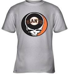 San Francisco Giants Grateful Dead Steal Your Face Baseball Youth T-Shirt Youth T-Shirt - VeigarTee