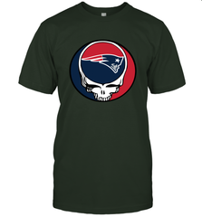 New England Patriots Grateful Dead Steal Your Face NFL Football Mens T-Shirt Mens T-Shirt - VeigarTee