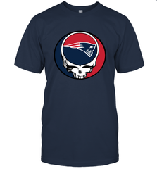 New England Patriots Grateful Dead Steal Your Face NFL Football Mens T-Shirt Mens T-Shirt - VeigarTee