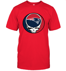 New England Patriots Grateful Dead Steal Your Face NFL Football Mens T-Shirt Mens T-Shirt - VeigarTee