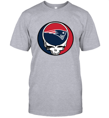 New England Patriots Grateful Dead Steal Your Face NFL Football Mens T-Shirt Mens T-Shirt - VeigarTee
