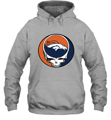 Denver Broncos Grateful Dead Steal Your Face NFL Football Adult Hoodie Sweatshirt Adult Hoodie Sweatshirt - VeigarTee