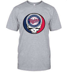 Minnesota Twins Grateful Dead Steal Your Face Baseball Mens T-Shirt Mens T-Shirt - VeigarTee