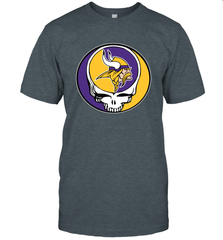 Minnesota Vikings Grateful Dead Steal Your Face NFL Football Mens T-Shirt Mens T-Shirt - VeigarTee