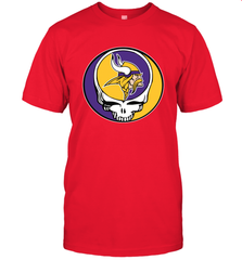 Minnesota Vikings Grateful Dead Steal Your Face NFL Football Mens T-Shirt Mens T-Shirt - VeigarTee