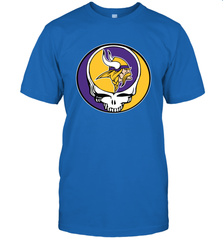 Minnesota Vikings Grateful Dead Steal Your Face NFL Football Mens T-Shirt Mens T-Shirt - VeigarTee