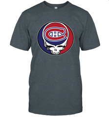 Montreal Canadiens Grateful Dead Steal Your Face Hockey NHL Mens T-Shirt Mens T-Shirt - VeigarTee