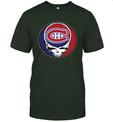 Montreal Canadiens Grateful Dead Steal Your Face Hockey NHL Mens T-Shirt Mens T-Shirt - VeigarTee
