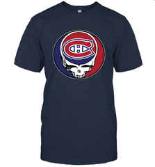 Montreal Canadiens Grateful Dead Steal Your Face Hockey NHL Mens T-Shirt Mens T-Shirt - VeigarTee