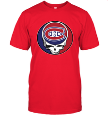 Montreal Canadiens Grateful Dead Steal Your Face Hockey NHL Mens T-Shirt Mens T-Shirt - VeigarTee