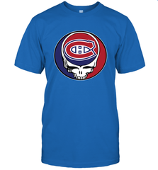 Montreal Canadiens Grateful Dead Steal Your Face Hockey NHL Mens T-Shirt Mens T-Shirt - VeigarTee