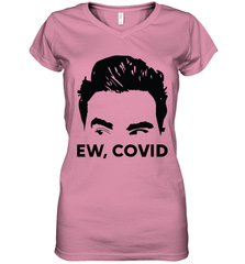 Official David Rose Ew C-ovid Womens V-Neck T-Shirt Womens V-Neck T-Shirt - VeigarTee