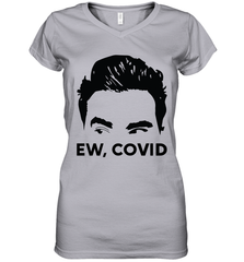 Official David Rose Ew C-ovid Womens V-Neck T-Shirt Womens V-Neck T-Shirt - VeigarTee