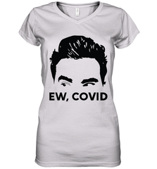 Official David Rose Ew C-ovid Womens V-Neck T-Shirt Womens V-Neck T-Shirt - VeigarTee