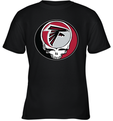 Atlanta Falcons Grateful Dead Steal Your Face NFL Football Youth T-Shirt Youth T-Shirt - VeigarTee