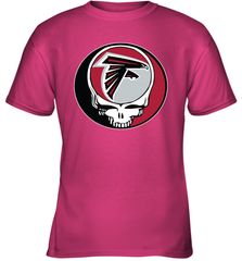Atlanta Falcons Grateful Dead Steal Your Face NFL Football Youth T-Shirt Youth T-Shirt - VeigarTee