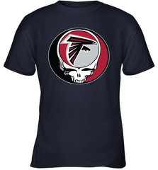 Atlanta Falcons Grateful Dead Steal Your Face NFL Football Youth T-Shirt Youth T-Shirt - VeigarTee