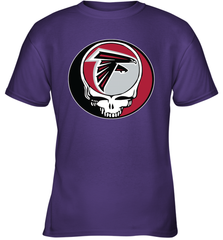 Atlanta Falcons Grateful Dead Steal Your Face NFL Football Youth T-Shirt Youth T-Shirt - VeigarTee