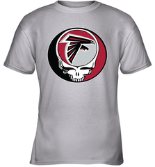 Atlanta Falcons Grateful Dead Steal Your Face NFL Football Youth T-Shirt Youth T-Shirt - VeigarTee