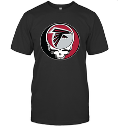 Atlanta Falcons Grateful Dead Steal Your Face NFL Football Mens T-Shirt