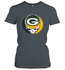 Green Bay Packers Grateful Dead Steal Your Face NFL Football Womens T-Shirt Womens T-Shirt - VeigarTee