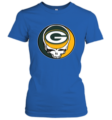 Green Bay Packers Grateful Dead Steal Your Face NFL Football Womens T-Shirt Womens T-Shirt - VeigarTee