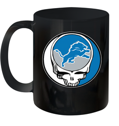 Detroit Lions Grateful Dead Steal Your Face NFL Football Ceramic Mug 11oz