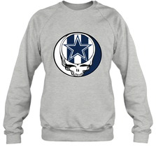 Dallas Cowboys Grateful Dead Steal Your Face NFL Football Adult Sweatshirt Adult Sweatshirt - VeigarTee