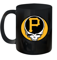 Pittsburgh Pirates Grateful Dead Steal Your Face Baseball Ceramic Mug 11oz Ceramic Mug 11oz - VeigarTee