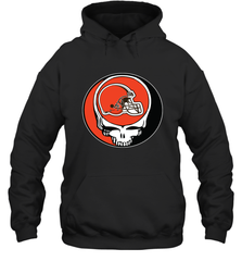 Cleveland Browns Grateful Dead Steal Your Face NFL Football Adult Hoodie Sweatshirt Adult Hoodie Sweatshirt - VeigarTee