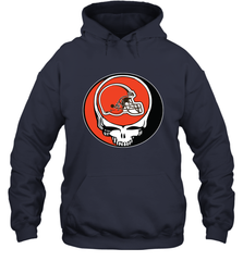 Cleveland Browns Grateful Dead Steal Your Face NFL Football Adult Hoodie Sweatshirt Adult Hoodie Sweatshirt - VeigarTee