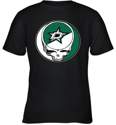 Dallas Stars Grateful Dead Steal Your Face Hockey NHL Youth T-Shirt