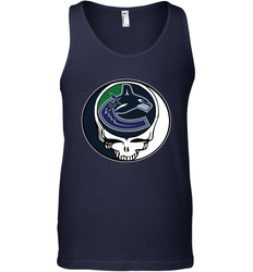Vancouver Canucks Grateful Dead Steal Your Face Hockey NHL Mens Tank Top