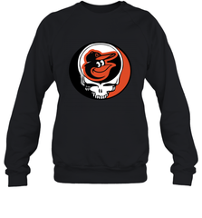 Baltimore Orioles Grateful Dead Steal Your Face Baseball Adult Sweatshirt Adult Sweatshirt - VeigarTee